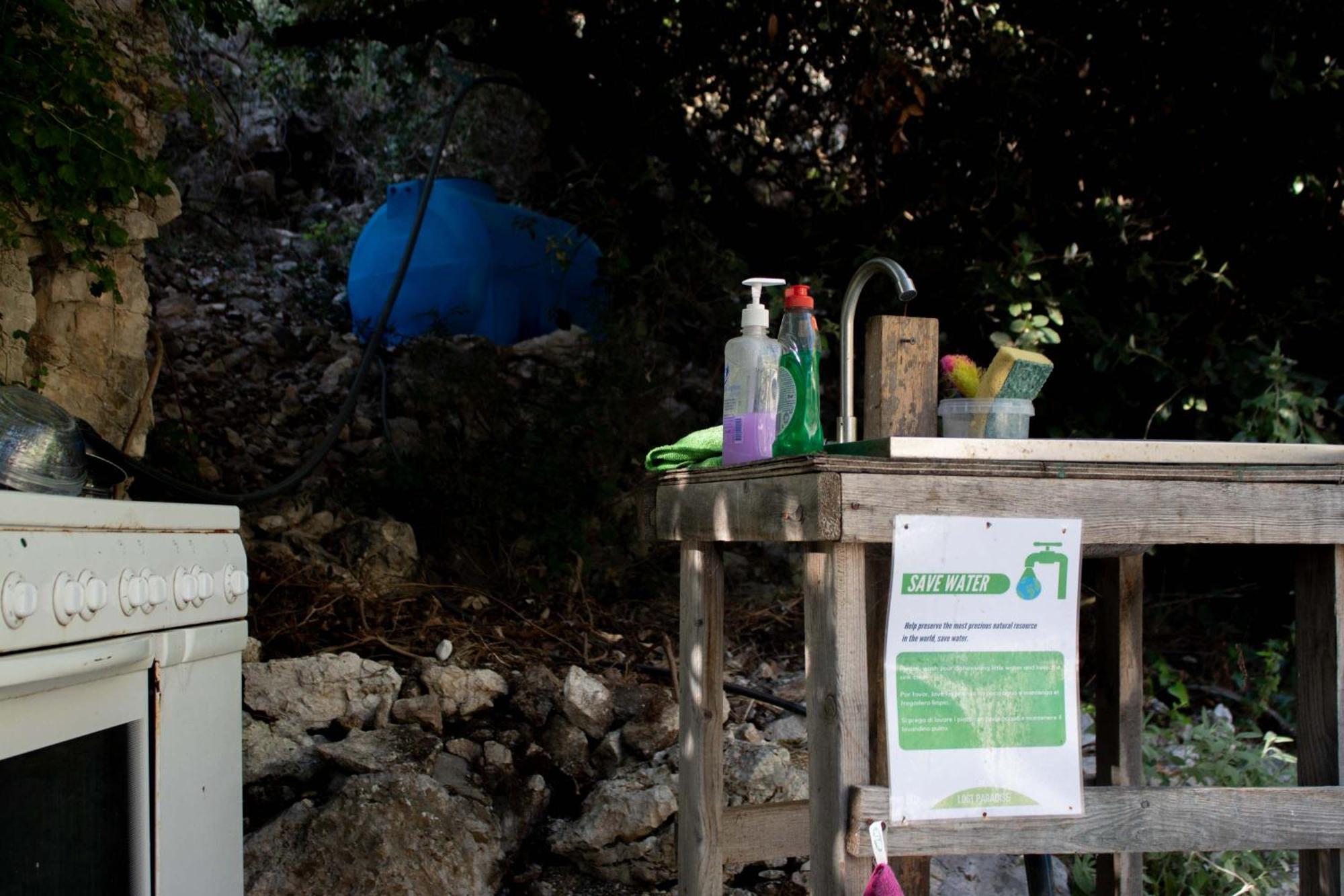 Lost Paradise Eco Camping Himare Eksteriør bilde