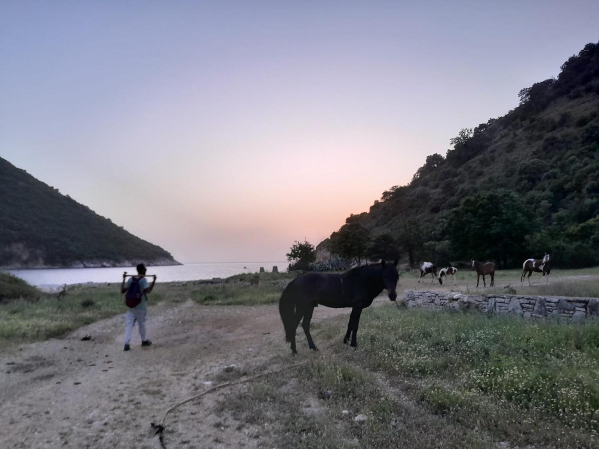 Lost Paradise Eco Camping Himare Eksteriør bilde